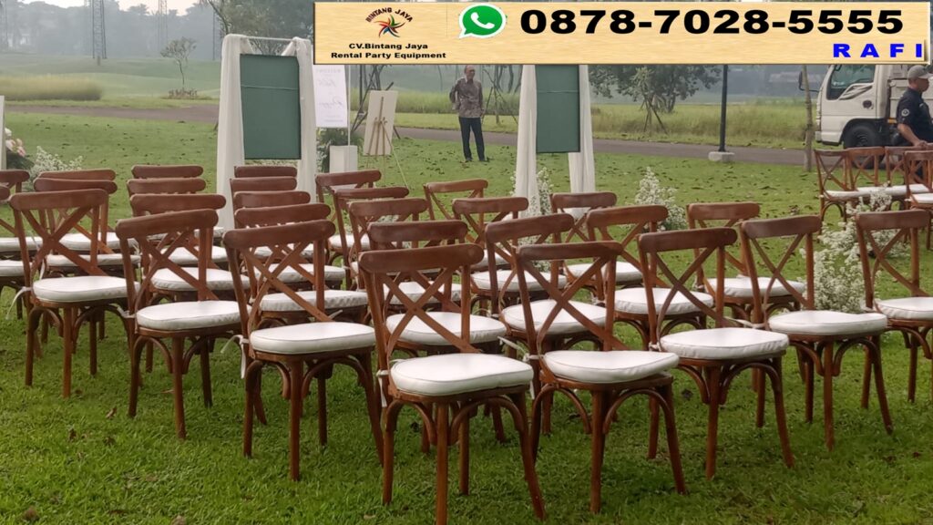 Rental Kursi Silang Cross Brace Area Depok