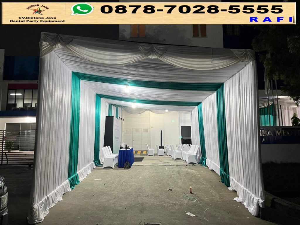 Sewa Tenda Serut, Futura, Sofa Dan Kursi Vip Kayu Jakarta