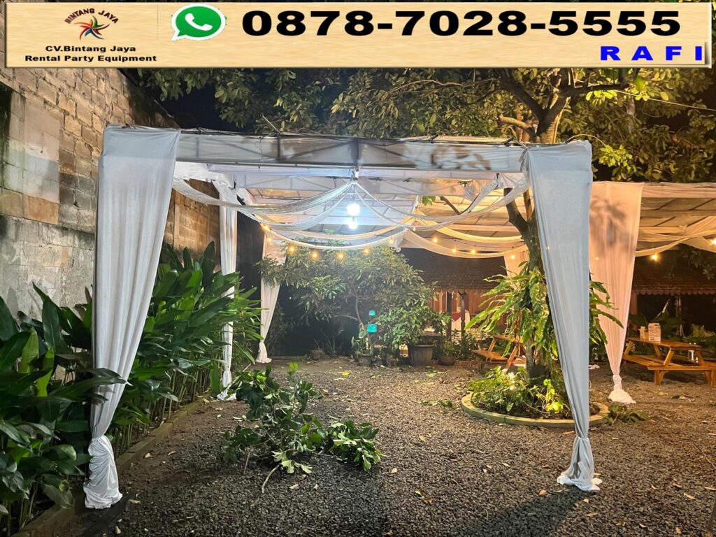 Sewa Tenda - Tenda Transparan Event Di Pawon Ayoe Dine And Brew Tangsel