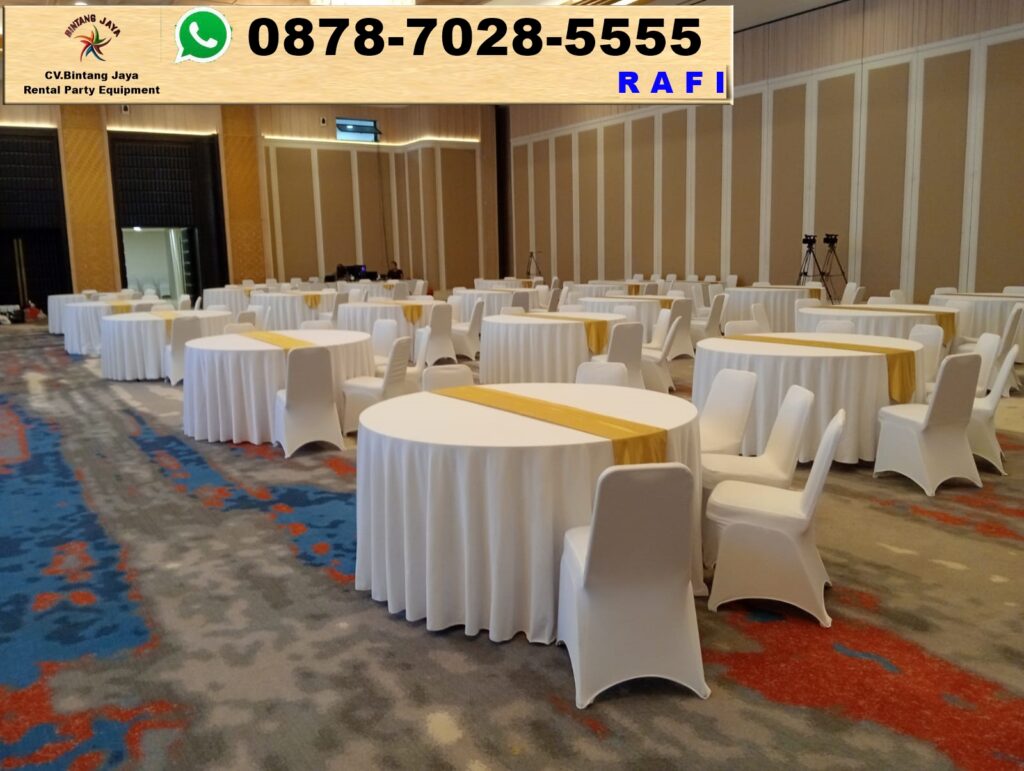 Sewa Kursi futura Dan Round Table Event UNJ Rawamangun Jakarta