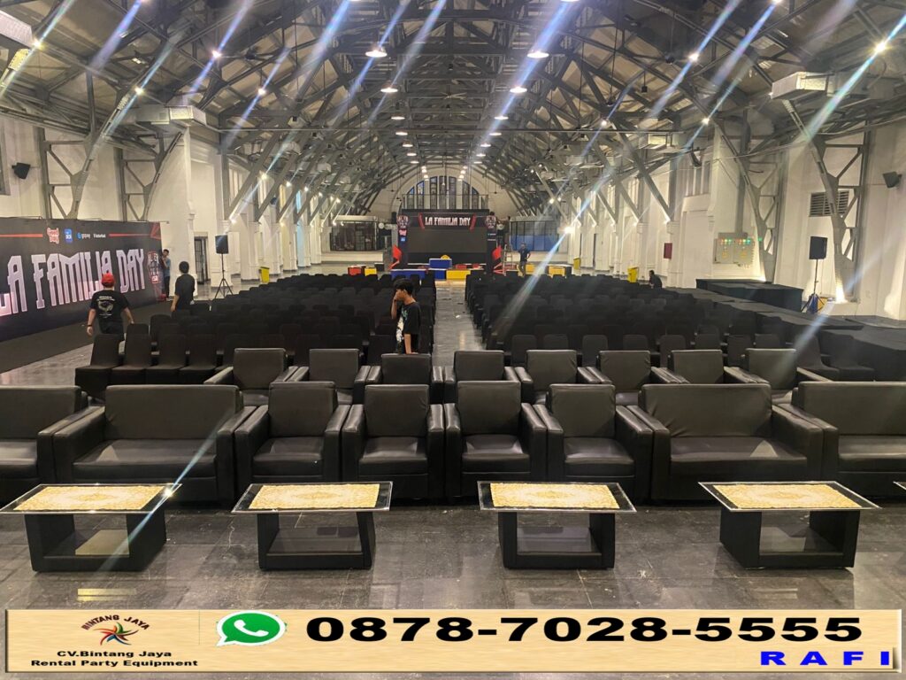 Sewa SOFA SINGLE Dan DOUBLE Plus MEJA Di Cikarang