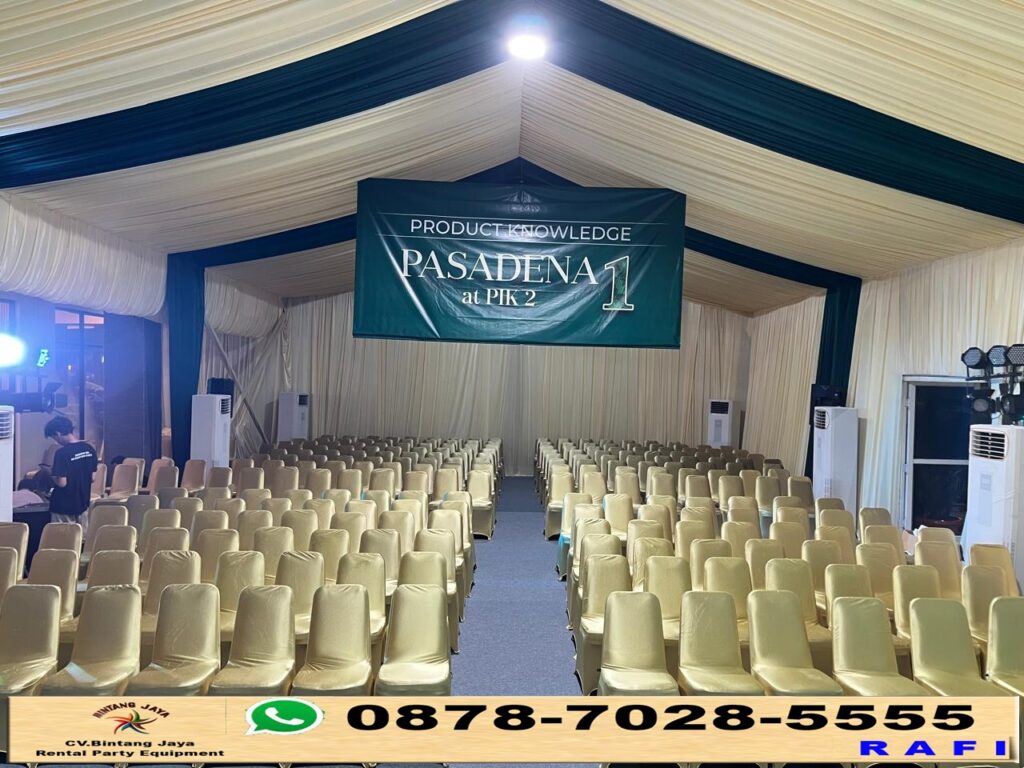 Jasa Dekorasi Tenda Roder, Flooring, Kursi Dan Meja Ibm Jakarta