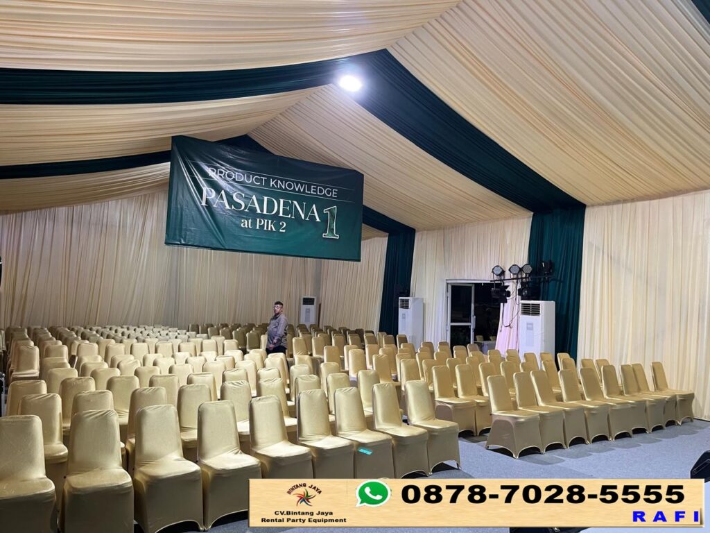 Jasa Dekorasi Tenda Roder, Flooring, Kursi Dan Meja Ibm Jakarta