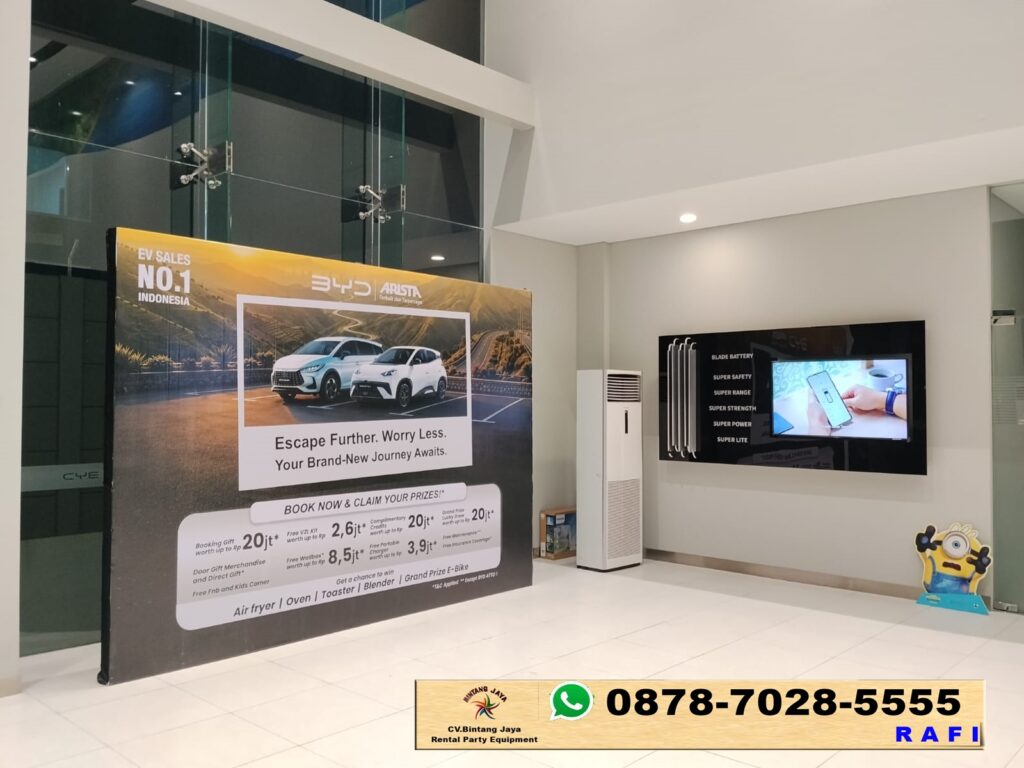 Jasa Sewa Backdrop Event BYD Kelapa Gading