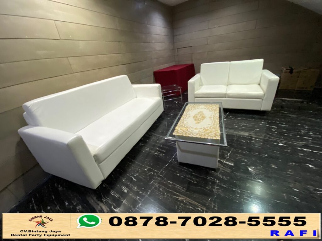 Jasa Sewa Sofa Double Plus Meja Di Balai Sarbini Jakarta