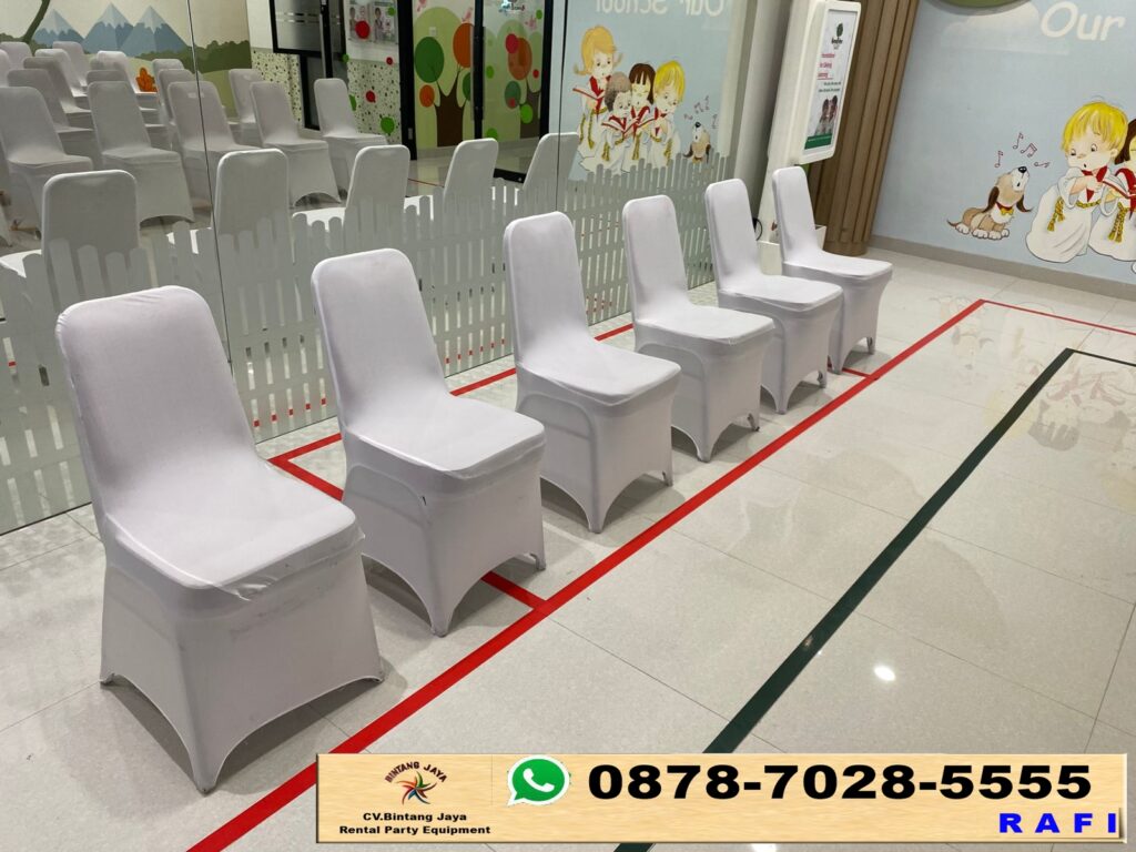 Melayani Sewa Futura Sarung Kursi Putih Depok