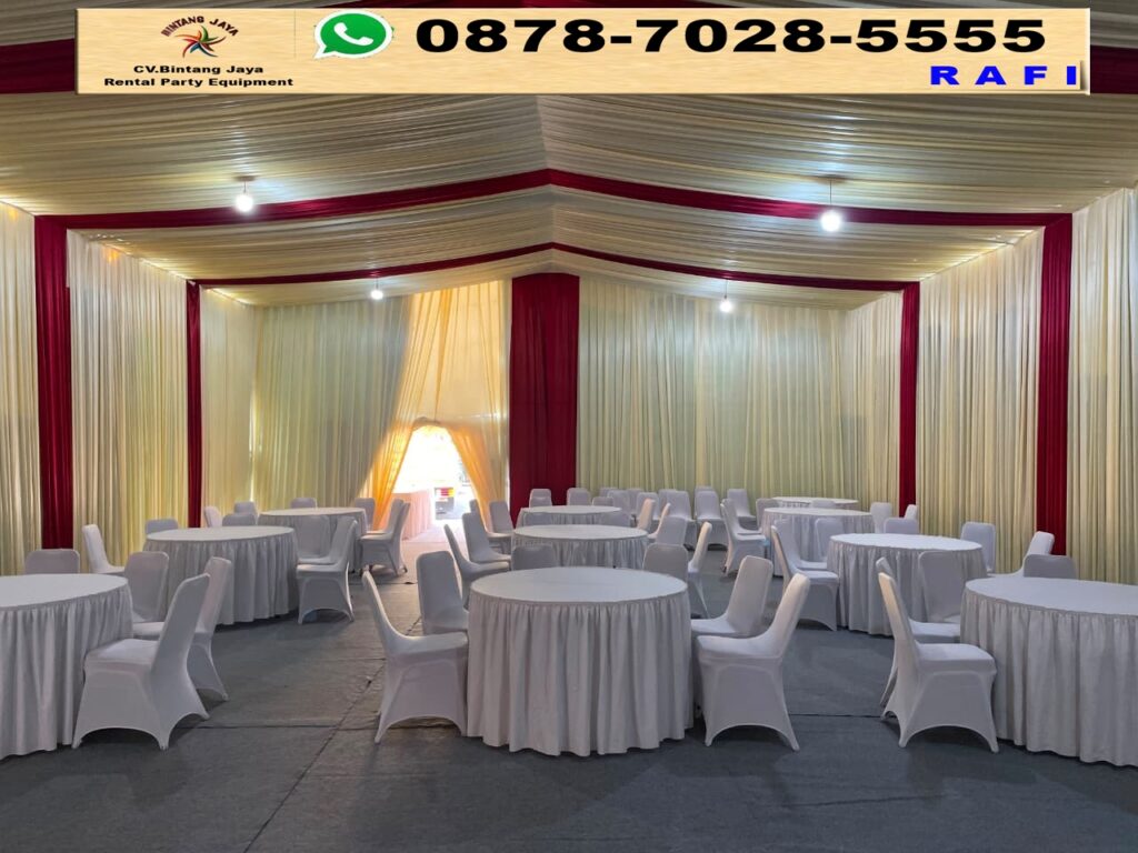 Sewa Kursi Set Meja Bundar Event Gedung Bawaslu Jl.Thamrin Jakpus