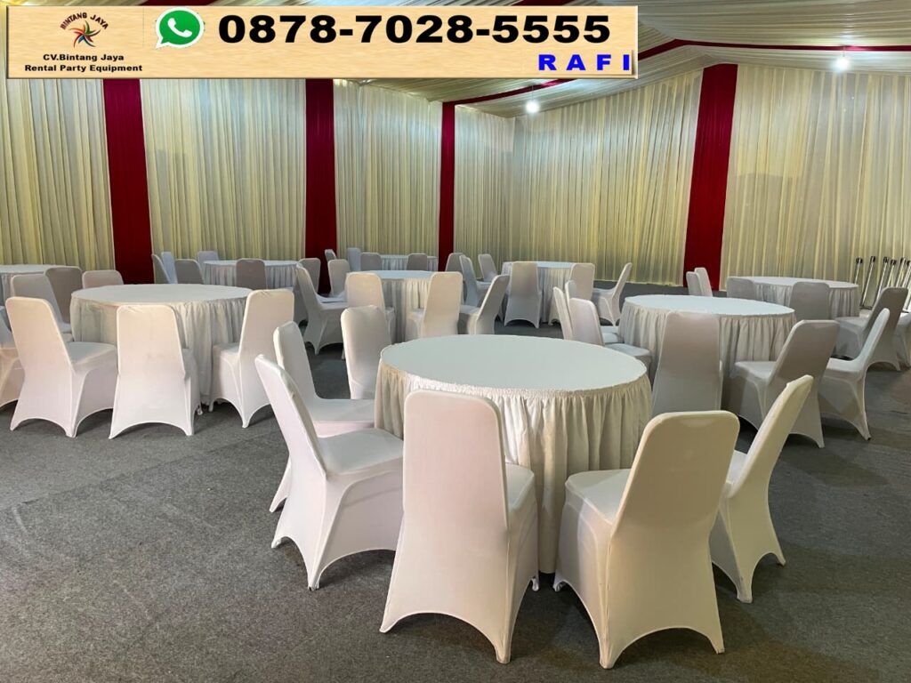 Sewa Kursi Set Meja Bundar Event Gedung Bawaslu Jl.Thamrin Jakpus