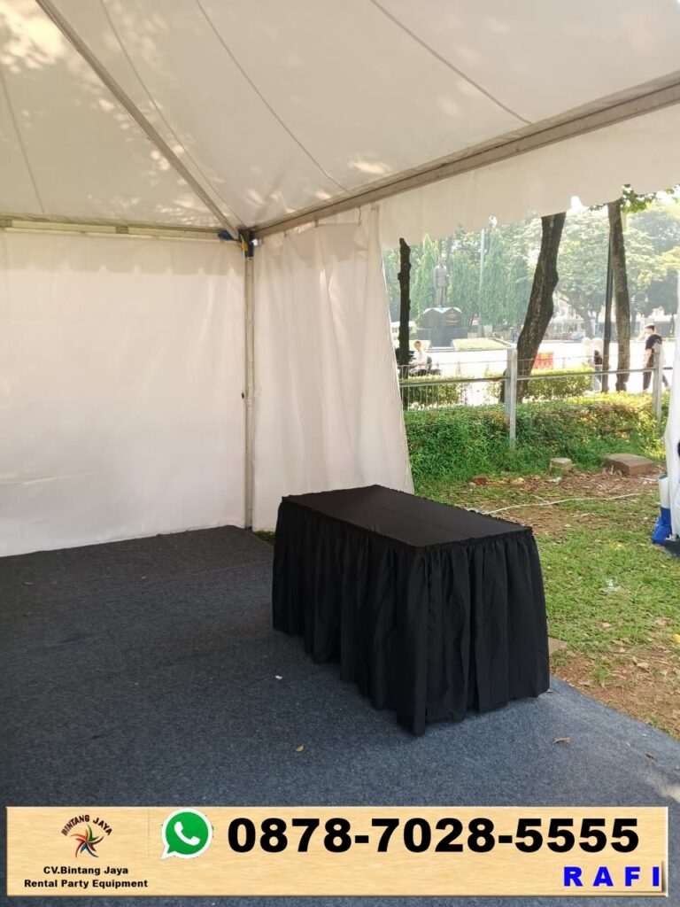Sewa Panggung, Meja IBM Dan Tenda Sarnafil Rawalumbu Bekasi