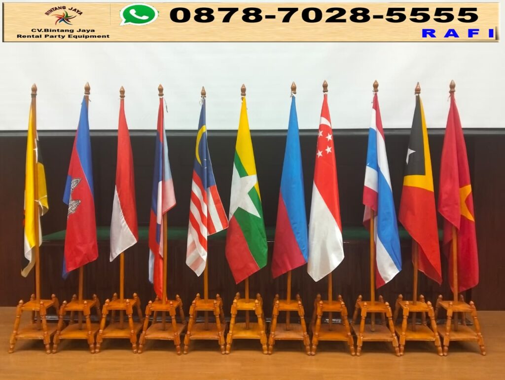 Jasa Sewa Tiang Bendera VIp Kayu Jati Bandung