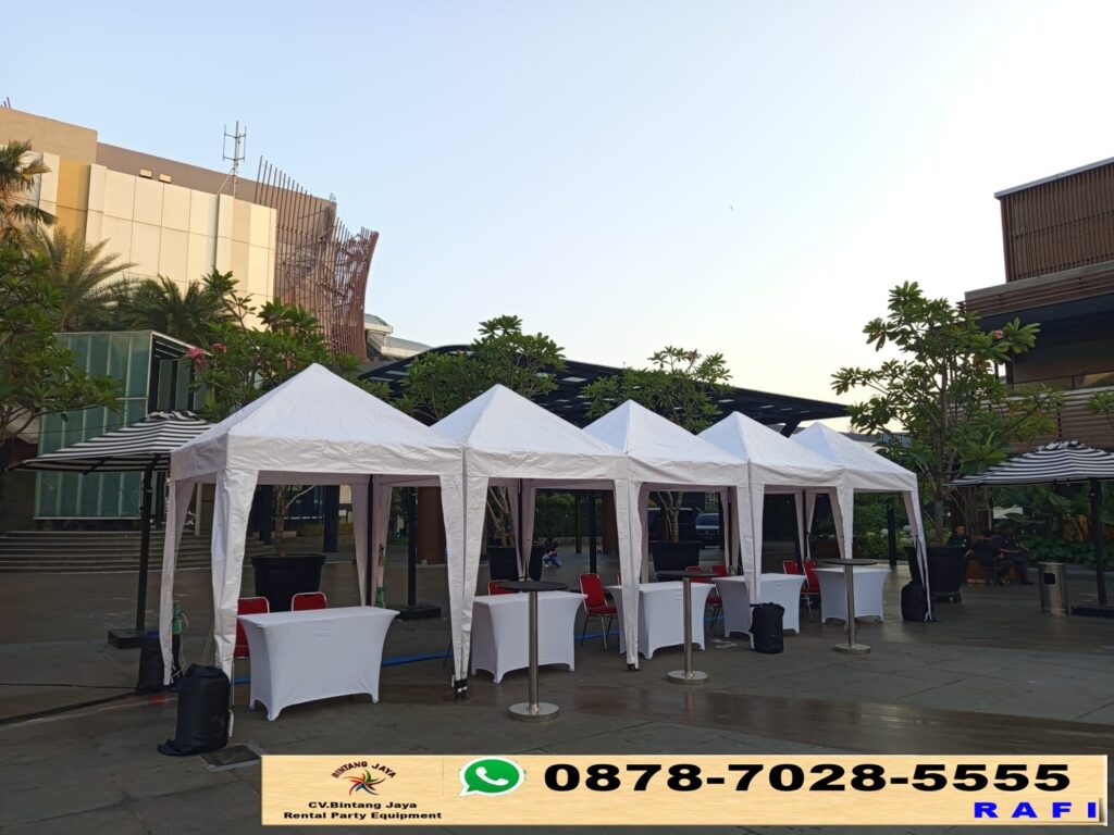 Rental Tenda Bazar Putih Jakarta