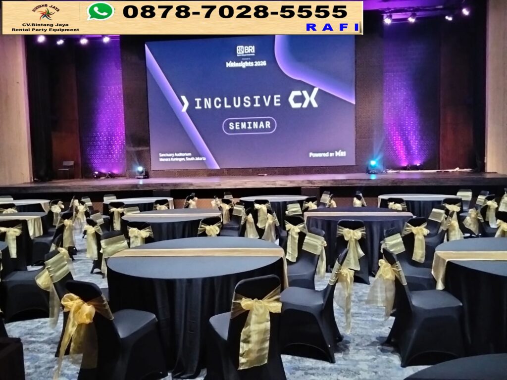 Sewa Meja Bundar Set Kursi Event Kuningan Jaksel