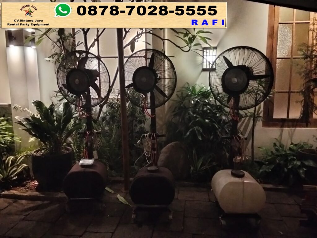 Sewa Misty Fan Kipas Uap Air Event Cikini 82