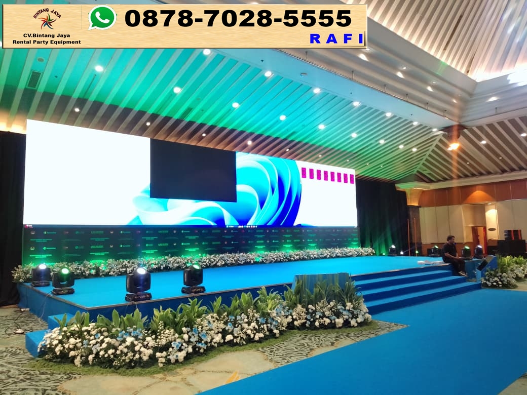 Sewa Panggung Karpet Buana Biru & Tangga Event Grand Sahid Jaya Sudirman Jakarta