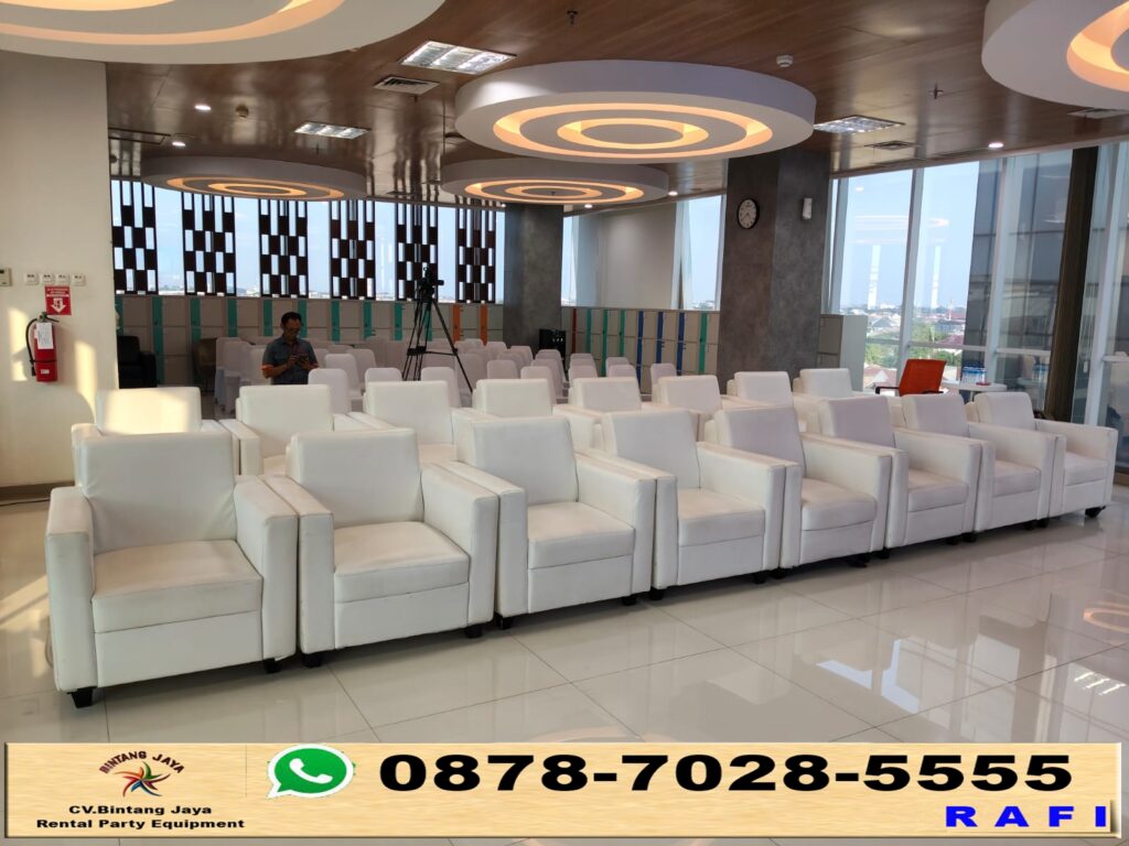 Sewa Sofa, Kursi Futura, Panggung, Sarnafil Dan Meja kotak Jakarta