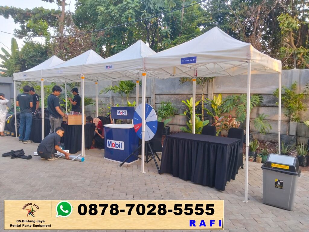 Sewa Tenda Bazar Serta Meja Kursi Taman Grogol