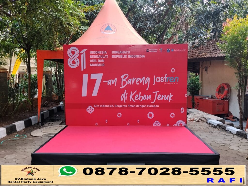 Paket Sewa Panggung Dan Backdrop Event Di Kebon Jeruk