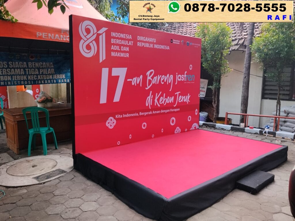 Paket Sewa Panggung Dan Backdrop Event Di Kebon Jeruk