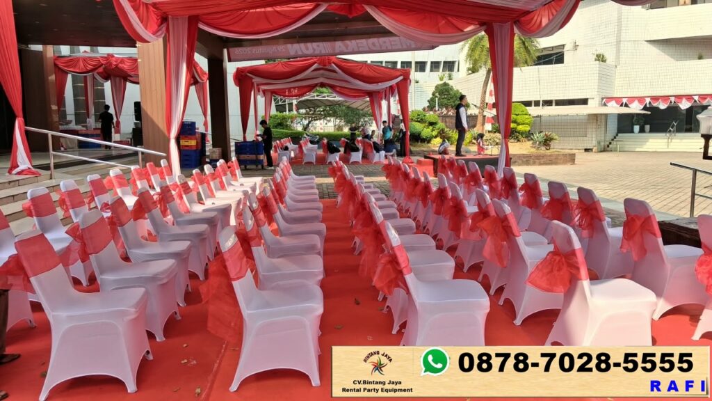 Rental Tenda Hanggar Serut Dan Kursi Futura Tegal Alur Jakbar