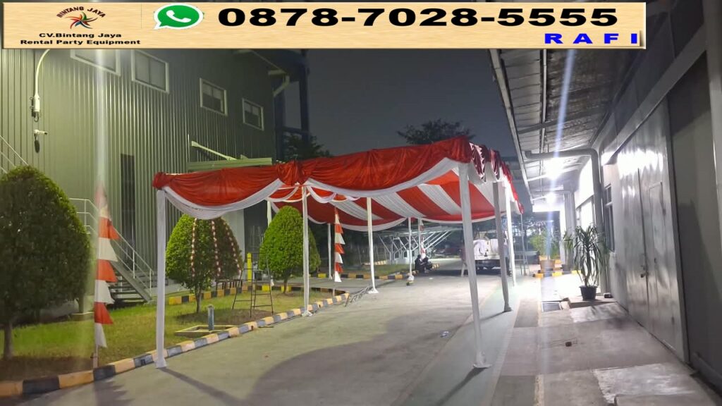 Rental Tenda Merah Putih Cikarang Bekasi