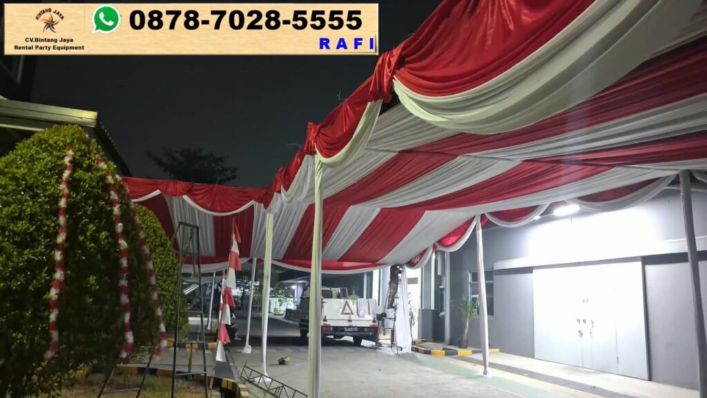 Rental Tenda Merah Putih Cikarang Bekasi