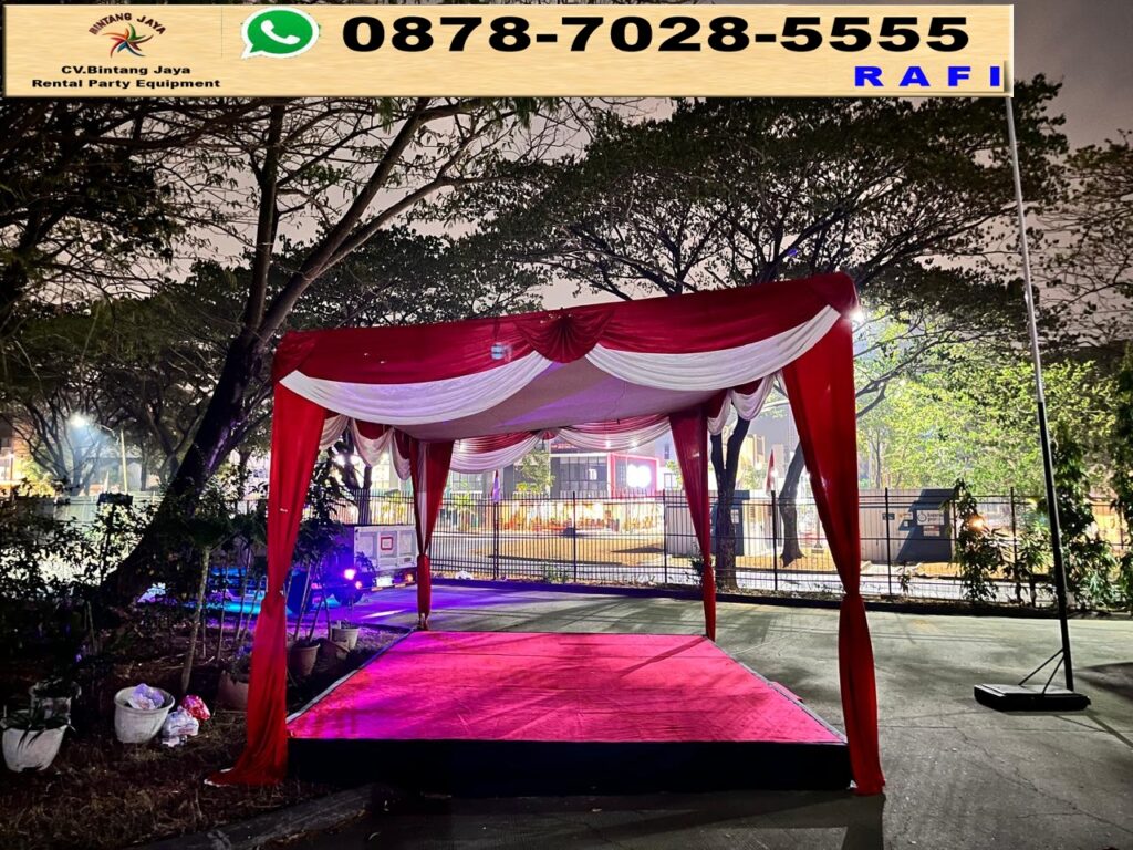 Rental Tenda Plafon Untuk Panggung HUT RI 81 Cikarang