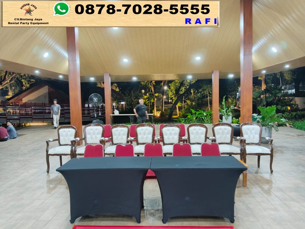 Sewa Sarnafil, Tiang Bendera, Arm Chairs, Kursi, Meja Dan Panggung Jakarta