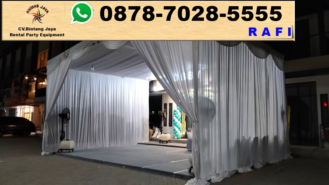 Gudang Sewa Tenda Aneka Model Dekorasi Bekasi 0878-7028-5555
