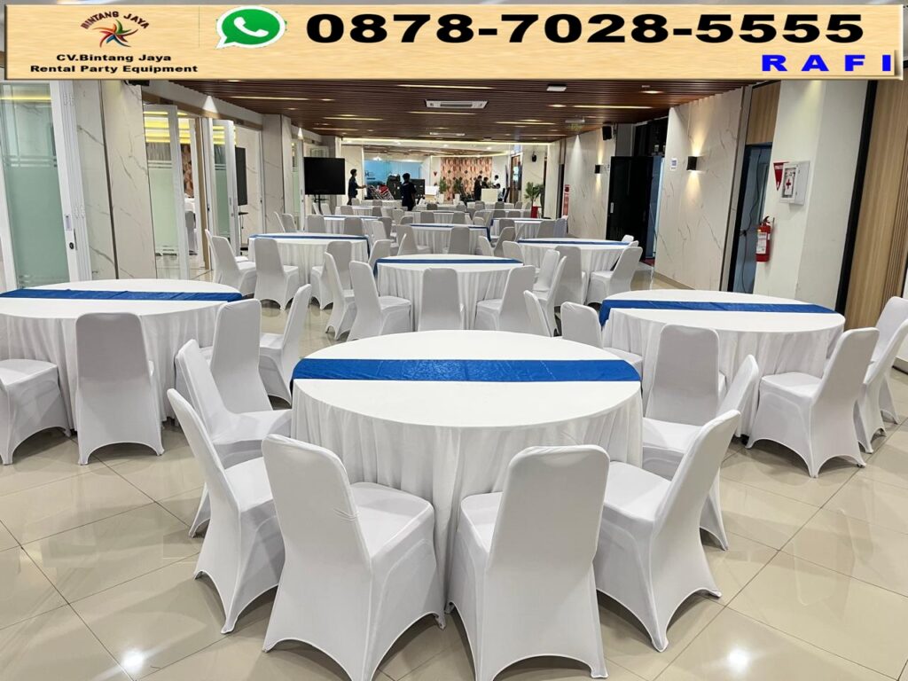 Sewa Meja Bulat Jakarta 0878-7028-5555