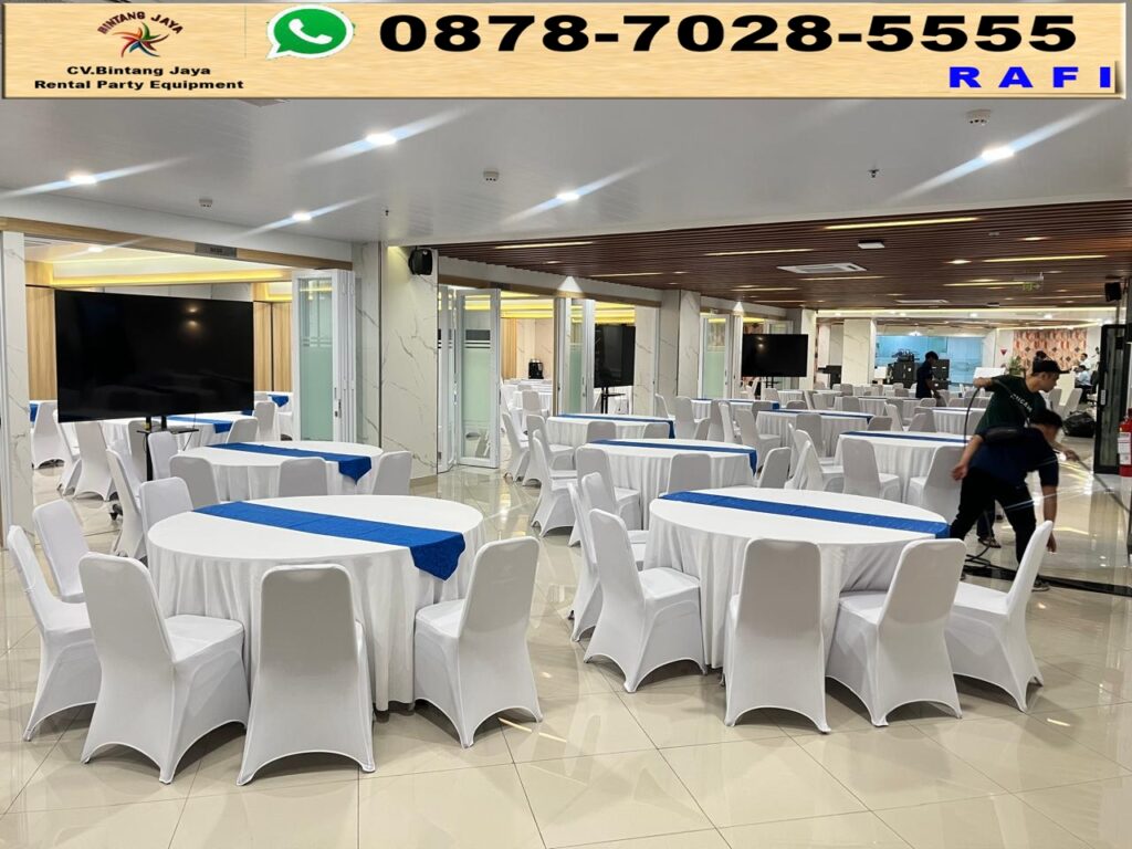 Sewa Meja Bulat Jakarta 0878-7028-5555