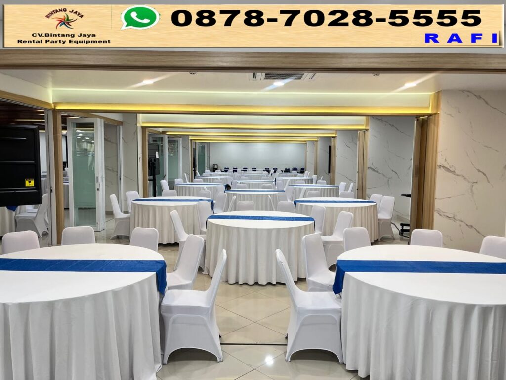 Sewa Meja Bulat Jakarta 0878-7028-5555