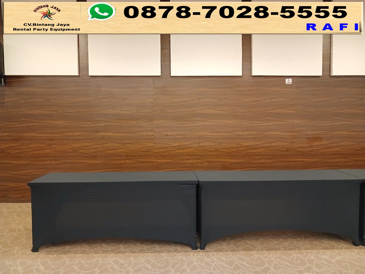 Sewa Meja IBM Event Lippo Plaza Bogor 0878-7028-5555