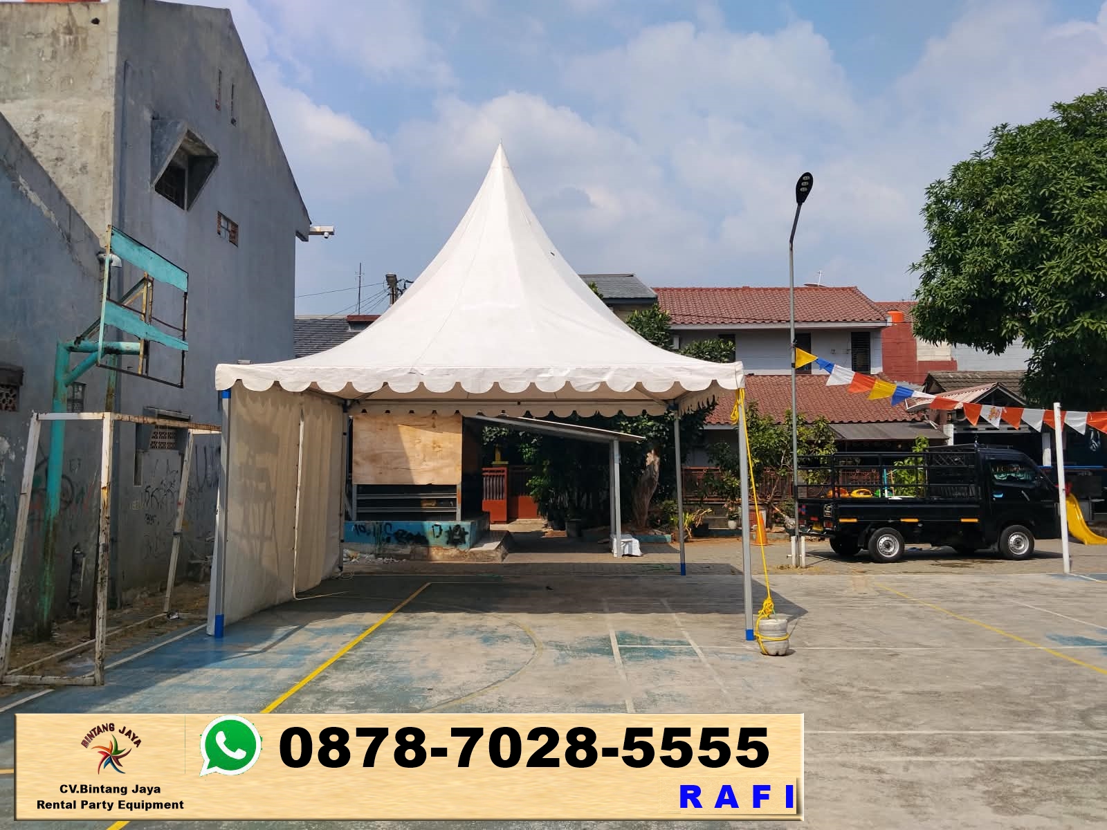 Rental Tenda Sarnafil Banyak Stok Jakarta 0878-7028-5555