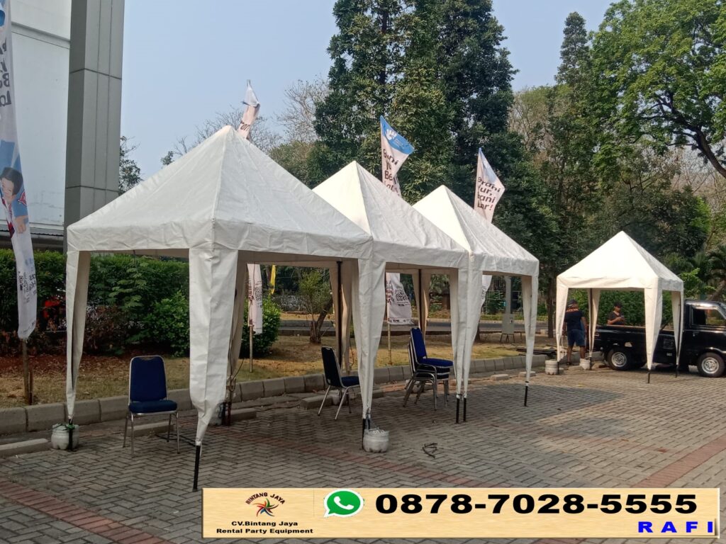 Gudang Sewa Tenda Cafe Ukuran Sedang Di Tangerang 0878-7028-5555