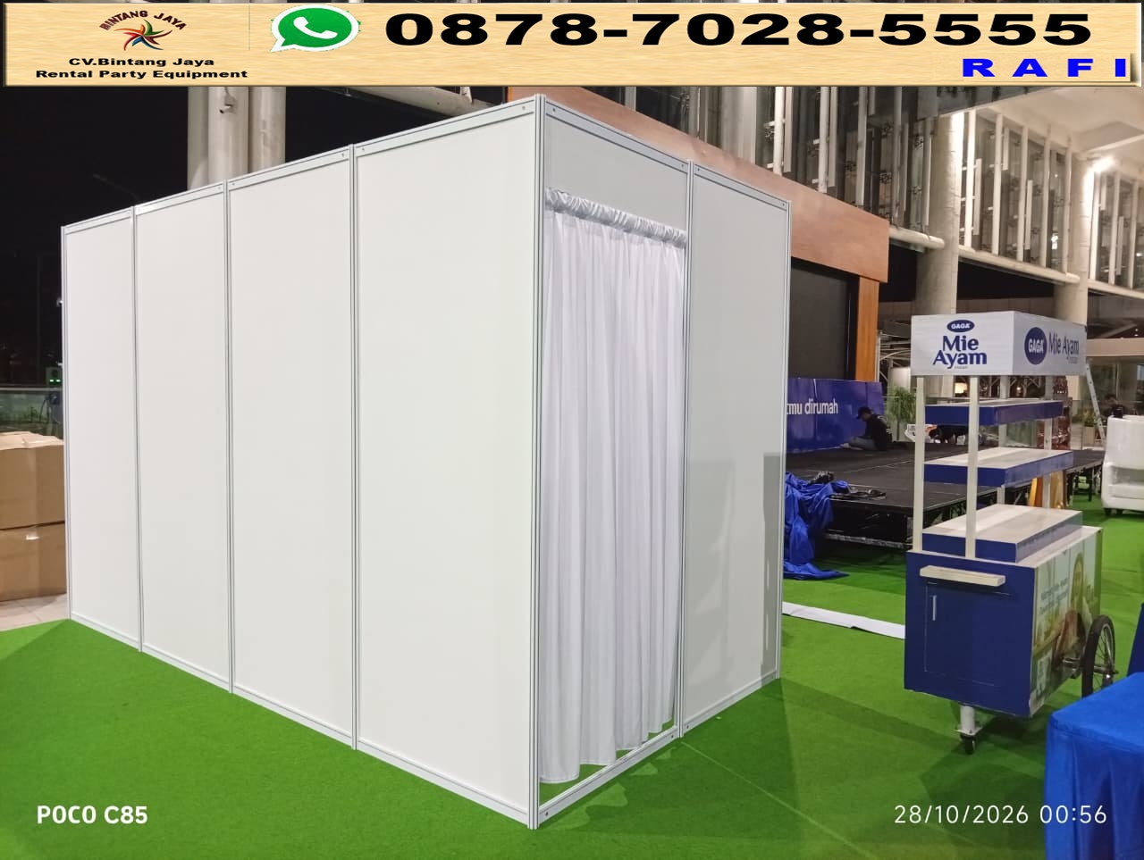 Rental Partisi R8 Veneu AEON Mall Sentul Bogor