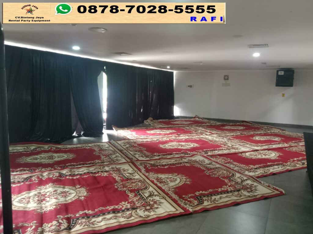 Sewa Karpet Permadani Merah Jakarta Pusat 0878-7028-5555