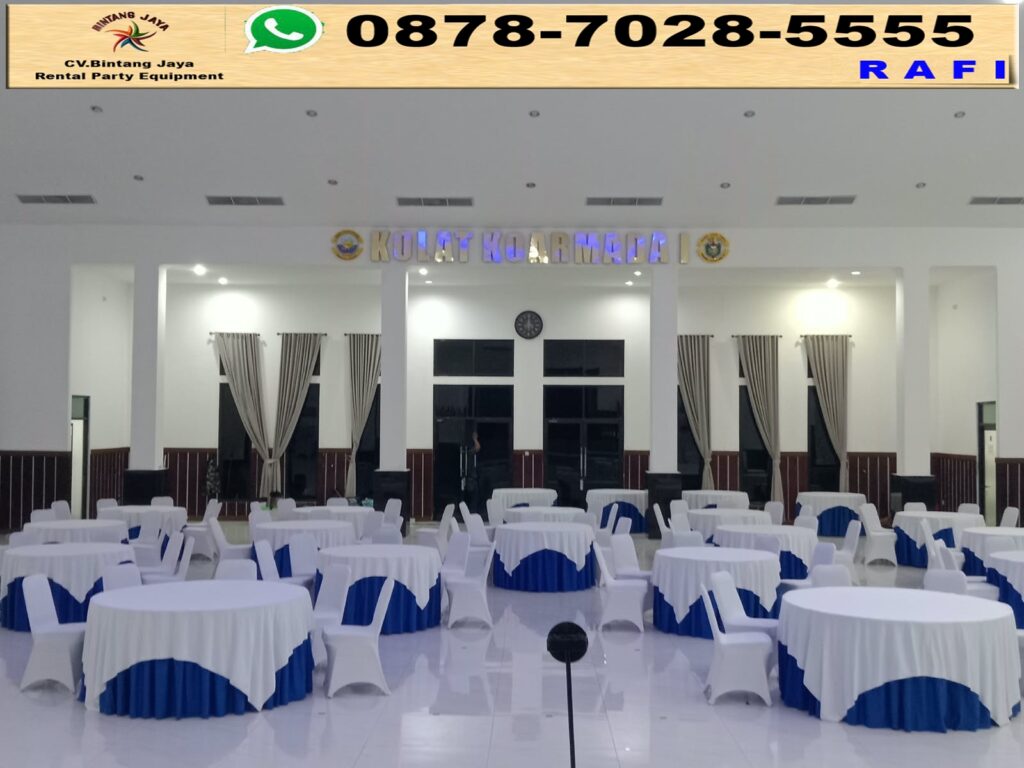 Sewa Meja Bundar Dan Kursi Susun Kelapa Gading Jakarta